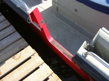 Photo 2. Side door opened inward