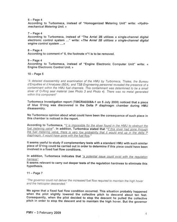 Photo of Comments from the Bureau d'Enquêtes et d'Analyses pour la Sécurité de l'Aviation Civile