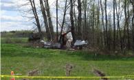 Figure 1. Occurrence wreckage (Source: TSB)