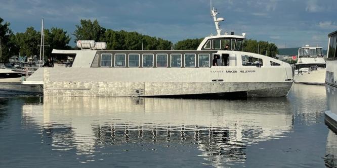 Figure 1. The Navark Faucon Millenium (Source: Croisières Navark Inc.)