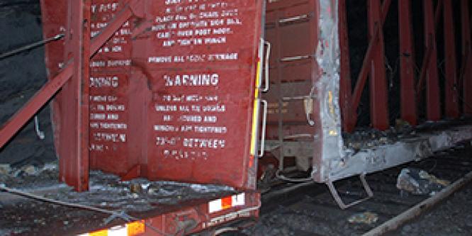 <h2>Undesired release of air brakes led to 2019 freight train derailment in the Upper Spiral Tunnel, British Columbia</h2>